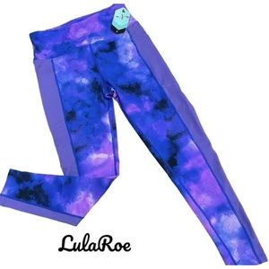 LuLaRoe yoga pants - gorgeous purple with pockets!